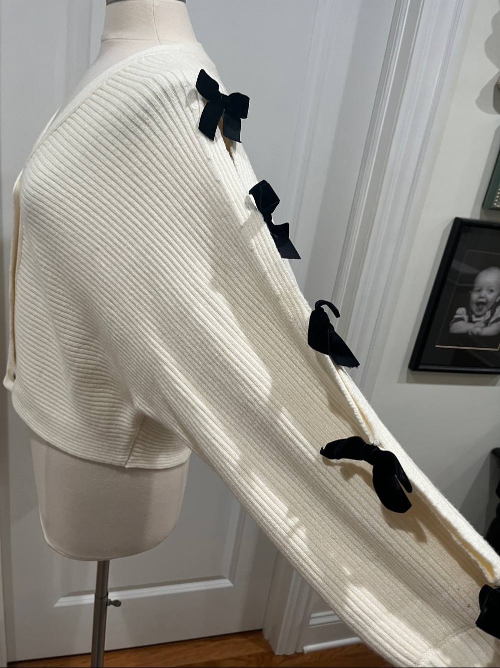 Vici Sweet Darling Bow Embellished Cardigan Sweater - Picture 10 of 16